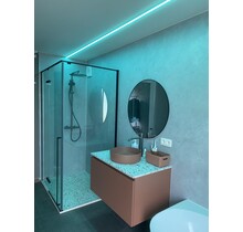 Waterdichte RGBWW LED strip 960 lm/meter 17W IP65 24VDC 5m