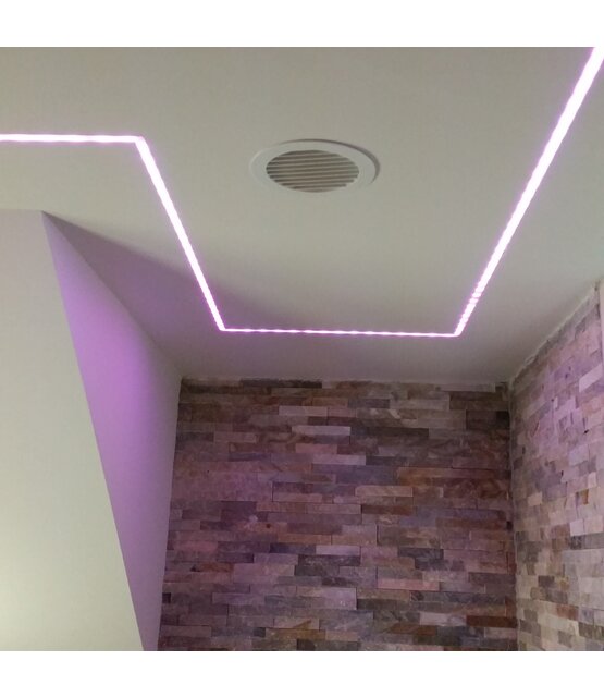 Waterdichte RGBW LED strip 60x5050 LED 17W 1020 lm/meter 24VDC IP65 5m rol