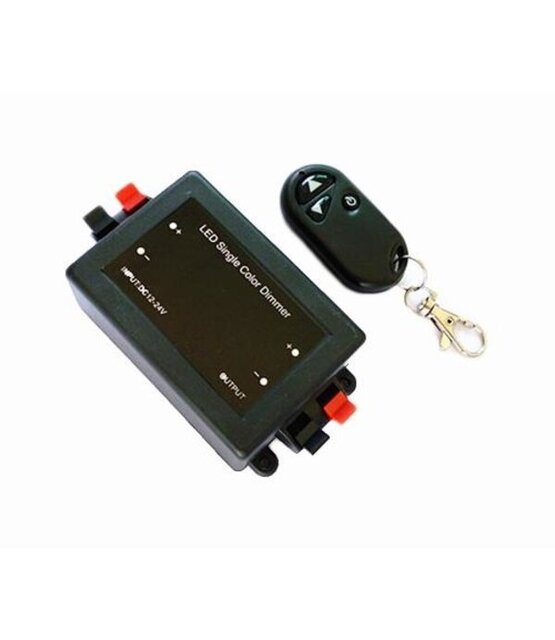 Draadloze LED dimmer set met controller en afstandsbediening 12/24V 8A