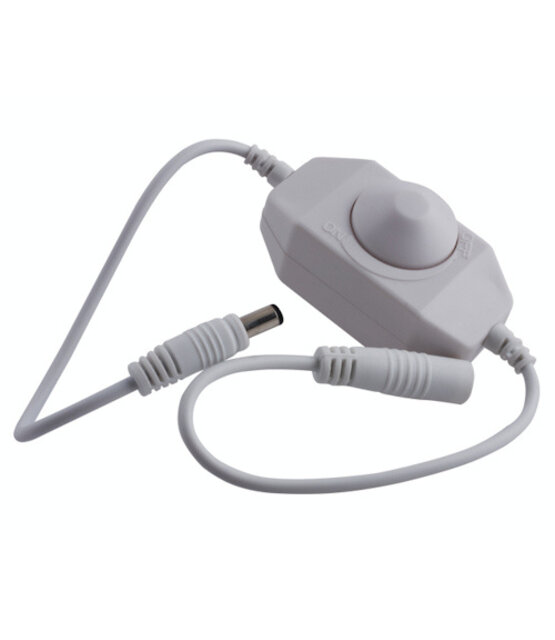 LED draaidimmer 12 & 24 Volt max 8 ampere - Wit AK4471