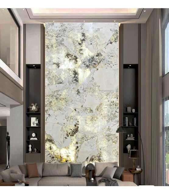 Natuursteen LED verlichting - 484 LED - 4100 LM - Dual White - 3000 - 6500 kelvin - Dimbaar - 24 volt IP20 - 24,5 x 49cm - Koppelbaar LED Sheet