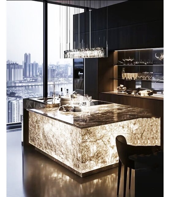 Natuursteen LED verlichting - 484 LED - 4100 LM - Dual White - 3000 - 6500 kelvin - Dimbaar - 24 volt IP20 - 24,5 x 49cm - Koppelbaar LED Sheet