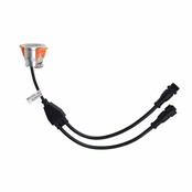 MIBOXER SL1-12-2400K dimbare mini LED inbouwspot - 2400K - 3W - 12V DC - IP66 - gatmaat Φ33~36mm