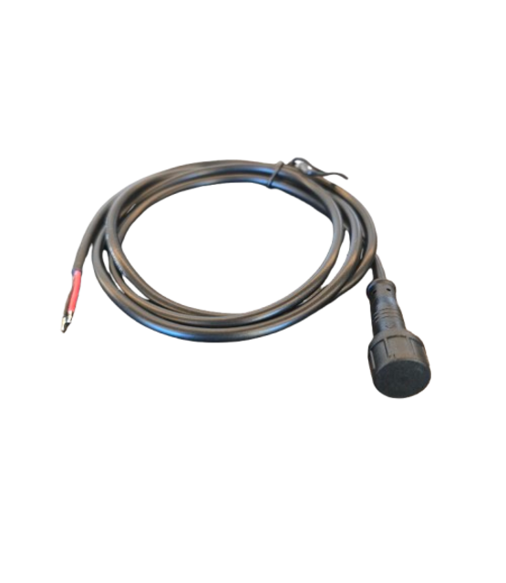 2 aderige aansluitkabel t.b.v. Mini LED spot - ip67 waterdichte verlengkabel - Voor SL1-12 serie. 100cm - AM-SP-12MN2B