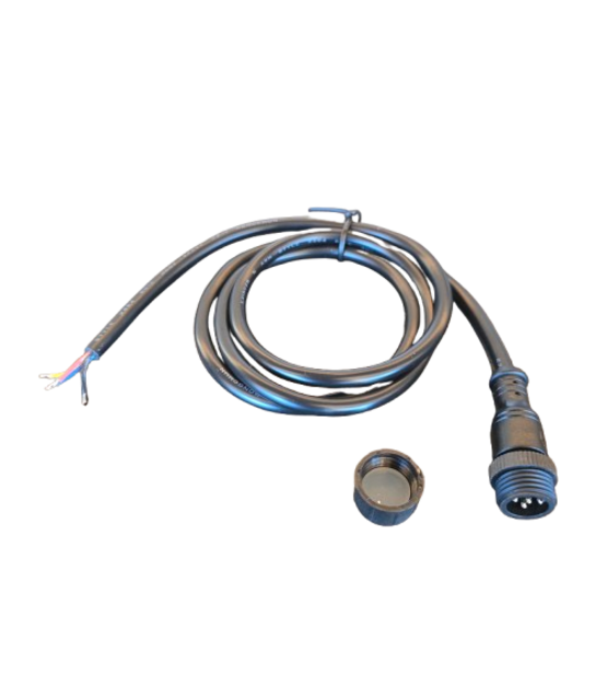 5 aderige aansluitkabel t.b.v. RGB/RGBWW Mini LED spot - ip67 waterdichte verlengkabel - Voor SL1-12 serie. 100cm - AM-SP-15MN5B