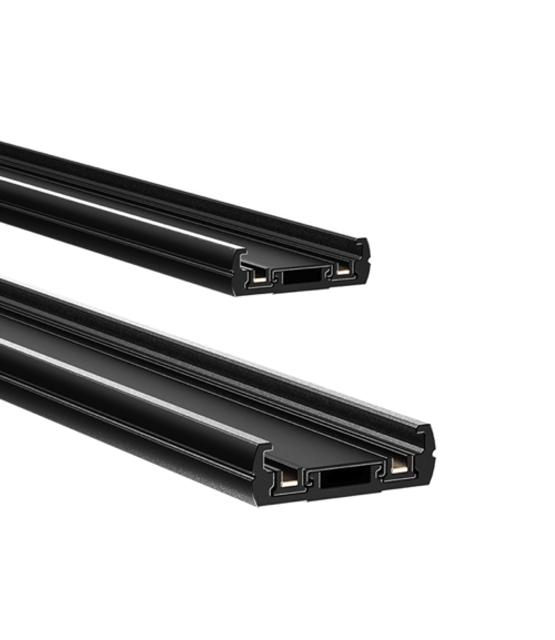 Magnetische railverlichting vlak - 26 style - 100cm - Zwart