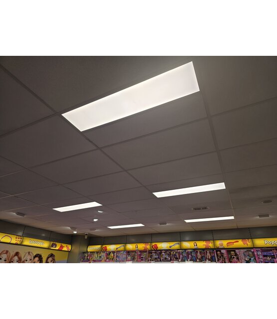 LED paneel - Warm wit - 830 - 3000 kelvin - 30x120cm - 4420 Lumen - 34 watt - Lixero