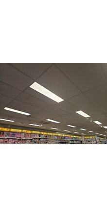 LED paneel - Warm wit - 830 - 3000 kelvin - 30x120cm - 4420 Lumen - 34 watt - Lixero