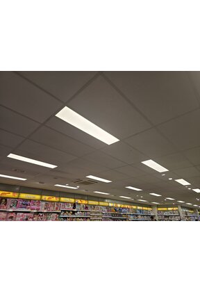 LED paneel - Warm wit - 830 - 3000 kelvin - 30x120cm - 4420 Lumen - 34 watt - Lixero