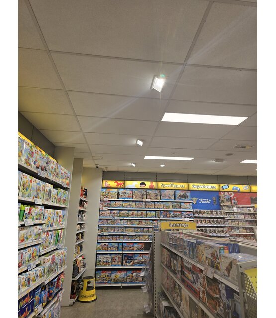 Inbouw Wallwasher - Retail - RT3 wallwasher - Lixero - 3000K warm wit - Wit - Kantelbaar