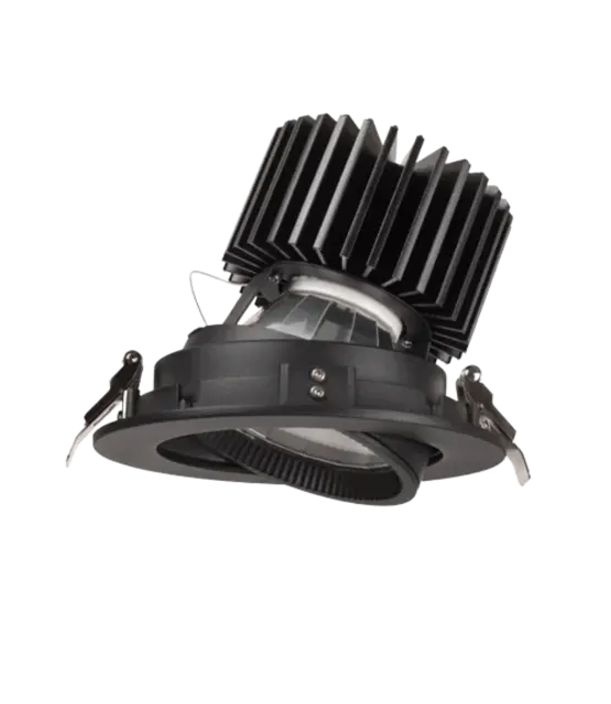 Inbouw kantelbare LED spot - Retail - RN-R wallwasher - Lixero - 3000K warm wit - Wit - Kantelbaar