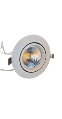 Inbouw kantelbare LED spot - Retail - RN-R wallwasher - Lixero - 3000K warm wit - Wit - Kantelbaar