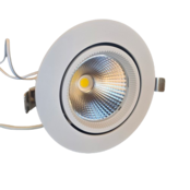 Inbouw LED Spot rond richtbaar - 3000K - 21.4W - Wit - 2278lm - 130lm/W