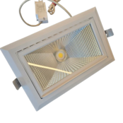 Inbouw Wallwasher - Retail - RT3 wallwasher - Lixero - 3000K warm wit - Wit - Kantelbaar