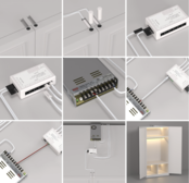 Magnetische kast sensor LED controller - SMC002 WIT