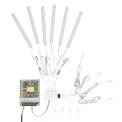 Losse 10 x 30mm magnetische kast - plank - plaat sensor LED - SMC002-Sensor WIT