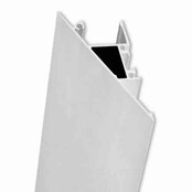 Wit LED wandprofiel met opaal afdekking 27.4 mm x 58.4 mm - W13WIT