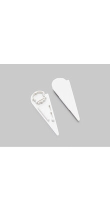 Eindkap set van 2 LED wandprofiel WALLE12WIT