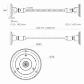 LED kabel oplossing inclusief opaal afdekking - 10 of 20 meter in te korten