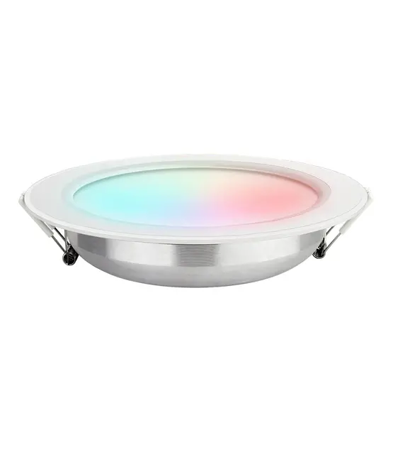 Instelbare ZIGBEE + RF 140-150mm inbouw LED Spot RGBCCT (2700K-6500K) - 12 watt -  FUT066ZR