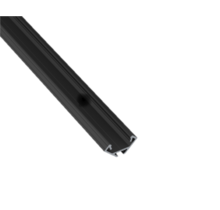 LED hoekprofiel 2 meter inclusief klikafdekking 16,2mm x 16,02mm - C07ZWART