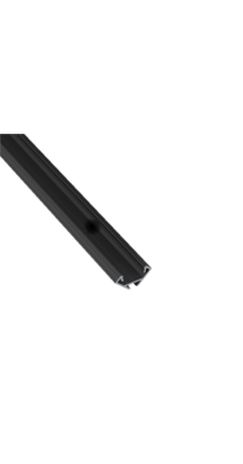 LED hoekprofiel 2 meter inclusief klikafdekking 16,2mm x 16,02mm - C07ZWART