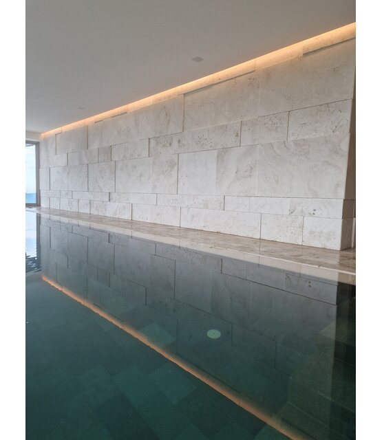 PRO LED strip warm wit 8W 700lm/meter 240LED 48VDC IP68 3000K CRI95 - 30 meter