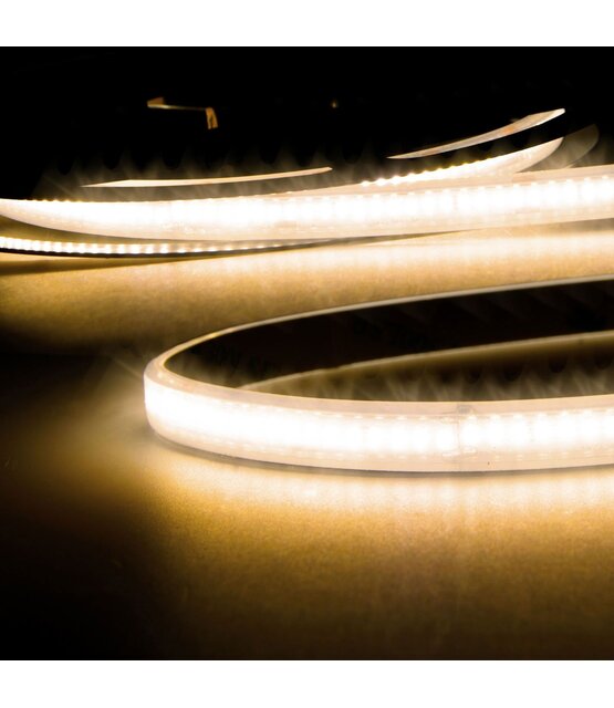 PRO LED strip warm wit 8W 700lm/meter 240LED 48VDC IP68 3000K CRI95 - 20 meter