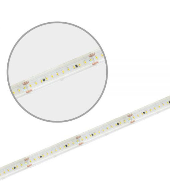 PRO LED strip extra warm wit 8W 700lm/meter 240LED 48VDC IP68 2700K CRI95 - 30 meter