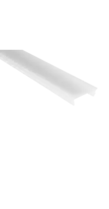 10 meter Losse LED profiel klikafdekking - Opaal - 304, 318, 323, stuc300, stuc400, gips300, gips400