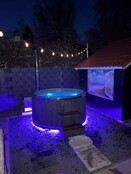 PRO complete set LED strip RGBWW voor sauna's IP68 24vdc - 5 meter