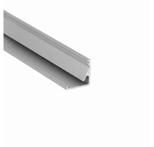 LED hoekprofiel met afdekking 16,5 mm x 16,5 mm - C12ALU