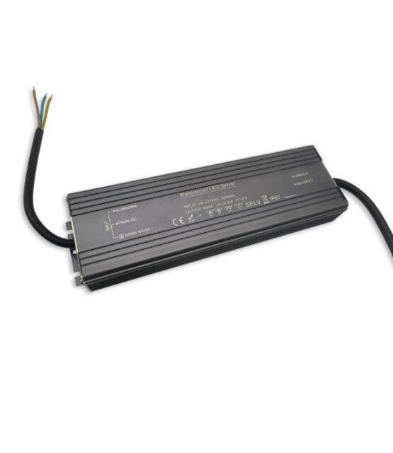LED voeding 400 watt 24 volt 16.6  Ampère – IP67 waterdicht – 400W117668