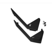 Eindkap set van 2 stuks B12ZWART trapprofiel