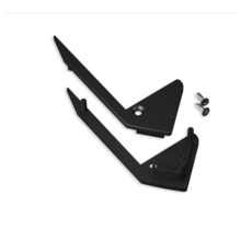 Eindkap set van 2 stuks B12ZWART trapprofiel