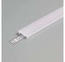 2 meter Losse LED profiel klikafdekking - Opaal - 09ALU,09WIT, 09ZWART+ INBOUW
