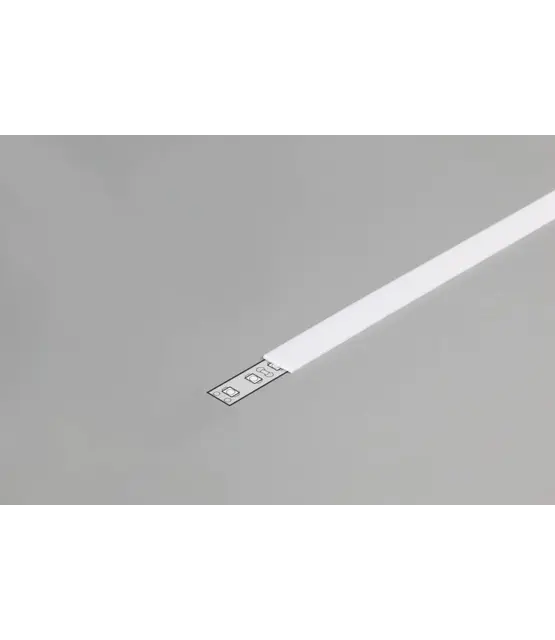 2 meter Losse LED profiel afdekking - SLIM100ALU,SLIM100WIT, SLIM100ZWART+  SLIM200ALU,SLIM200WIT, SLIM200ZWART