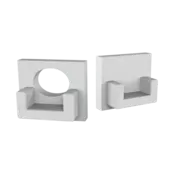 SLIMSTUC300 eindkap met kabeldoorvoer