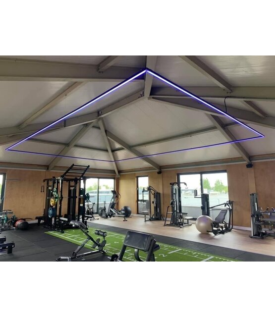 Zwart LED profiel 3 meter inclusief opaal klikafdekking  30 mm x 30,92 mm - XL306ZWART - 300cm