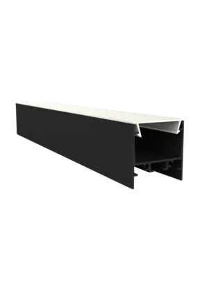 Zwart LED profiel 3 meter inclusief opaal klikafdekking  30 mm x 30,92 mm - XL306ZWART - 300cm