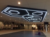 COB LED strip 24 volt 6000k koud wit 10W 1200LM 480LED p/m IP20
