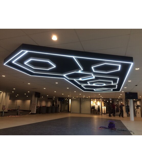 COB LED strip 24 volt 6000k koud wit 10W 1200LM 480LED p/m IP20