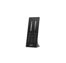 Design LED afstandsbediening tafelmodel + Zwarte wandhouder Dual White CCT LED – 3 zones – Miboxer Y2