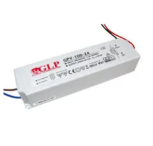 LED voeding 100 watt 24 volt 4,2 Ampère – IP67 waterdicht – GLP GPV-100-24