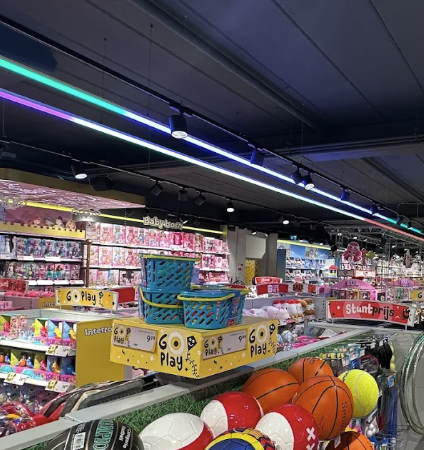 DIGILED lichtlijnen met speciale gepende LED profielen - Intertoys Veenendaal