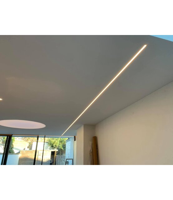 Vrij knipbare COB LED strip warm wit 12W 1200LM 528LED p/m 24VDC IP20 3000K