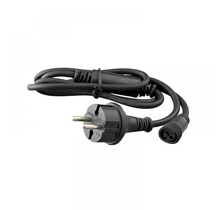 Stekker 230v kerstverlichting - aansluitsnoer - 150cm - zwart - 230v - ip67 - 6000 LED's