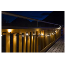 40 meter - koppelbaar - kerstverlichting 100 LED’s – zwarte kabel - professioneel - IP65 waterdicht - LUKSUS
