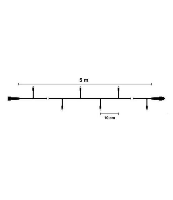 70 meter - koppelbaar - kerstverlichting 700 LED’s – zwarte kabel - professioneel - IP65 waterdicht - LUKSUS