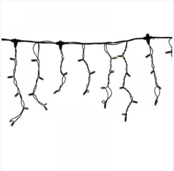 LED IJspegelverlichting 2x0,4m – RGBY Kleuren – Zwart Snoer – IP65 – 230V Pro Systeem